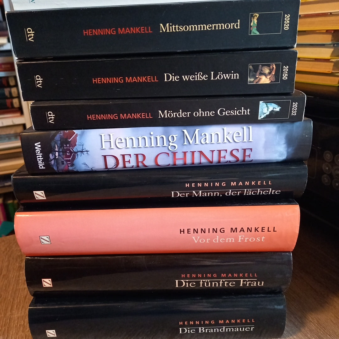 Henning Mankell 9 Bände