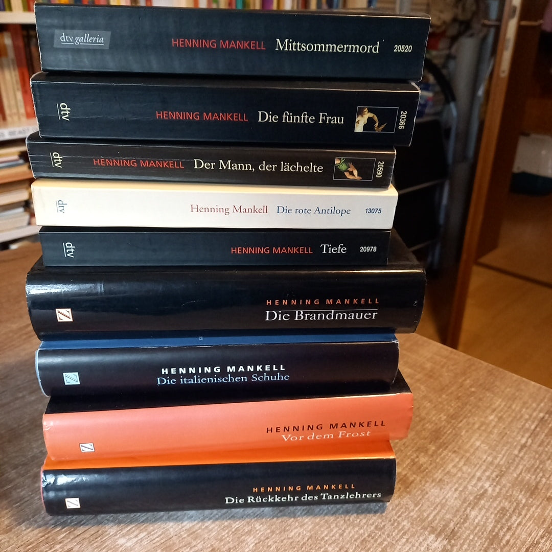 Henning Mankell 9 Bände