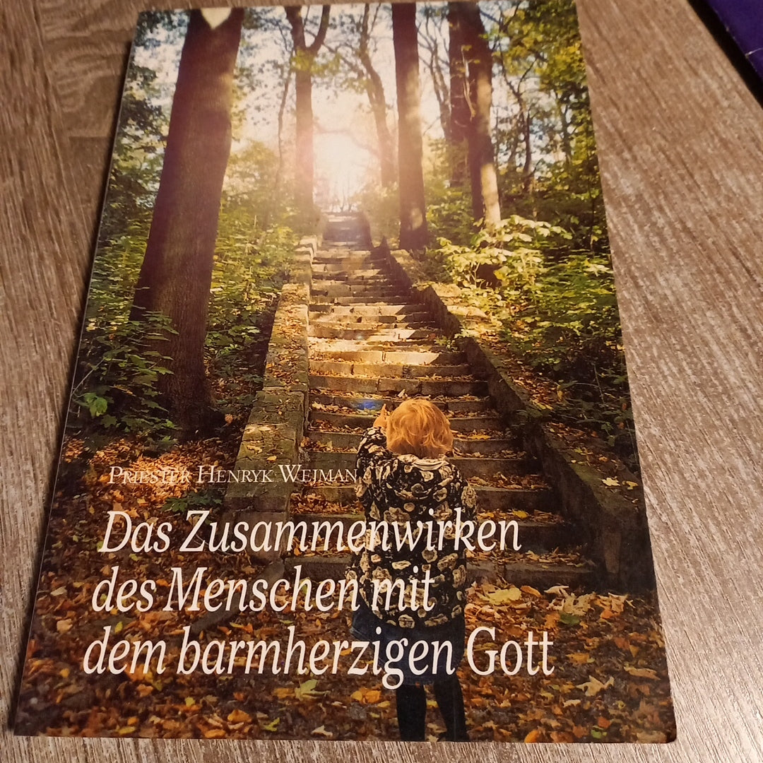 Das zusammenwirken des Menschen mit dem Barmherzigkeit Gott von Wejman