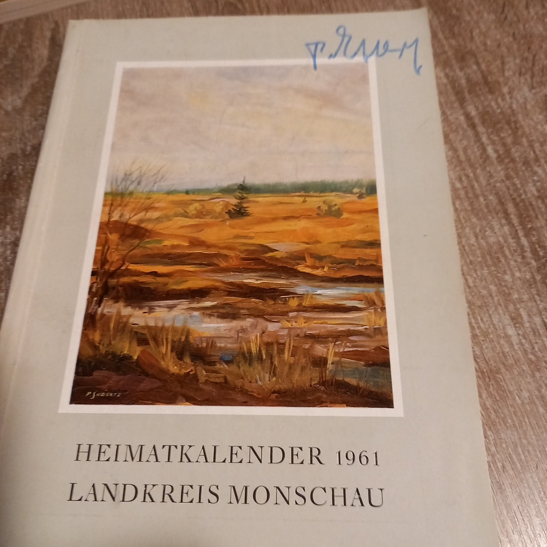 Heimatkalender 1961 Landkreis Monschau