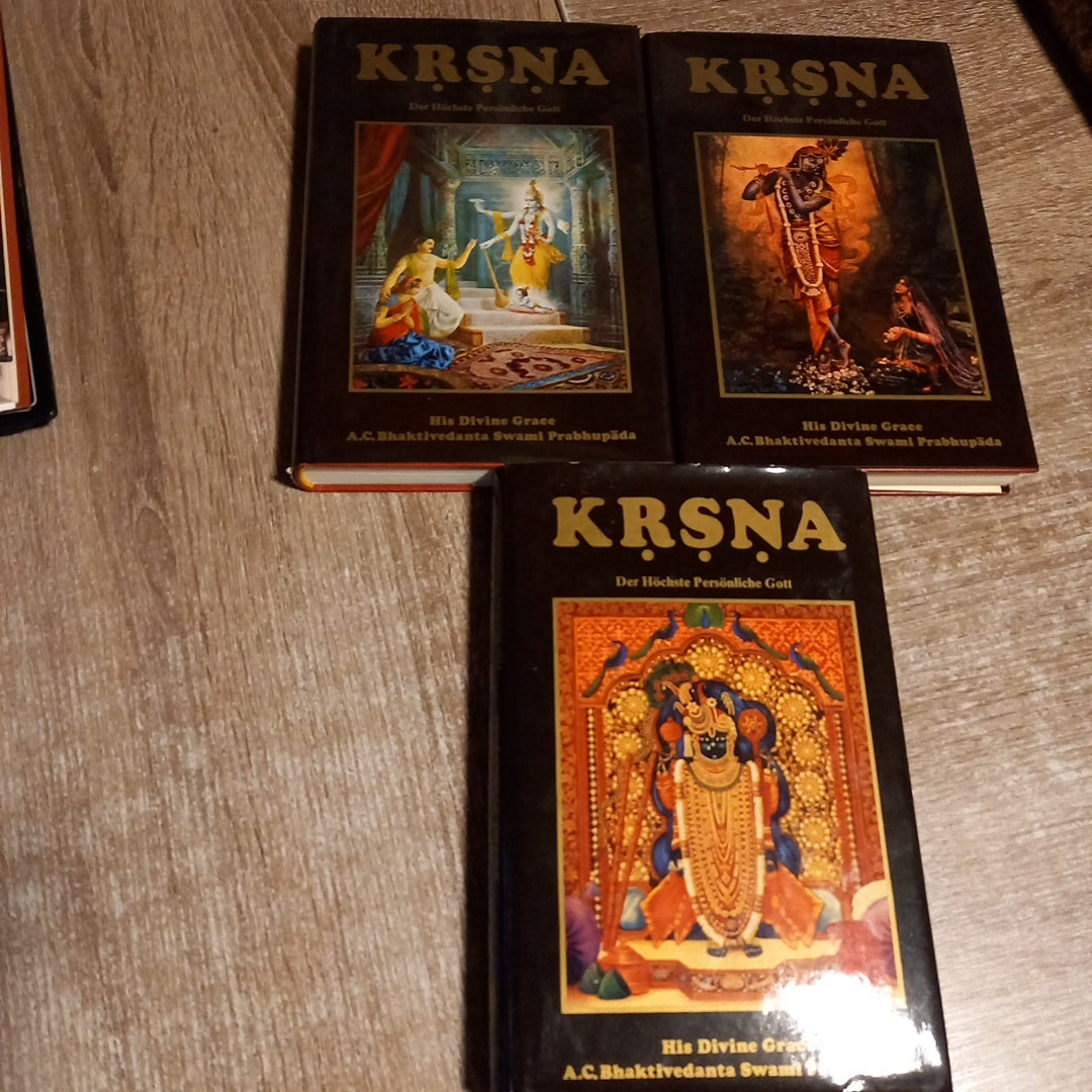 KRSNA Der höchste persönliche Gott His Divine Grace Band 1-3