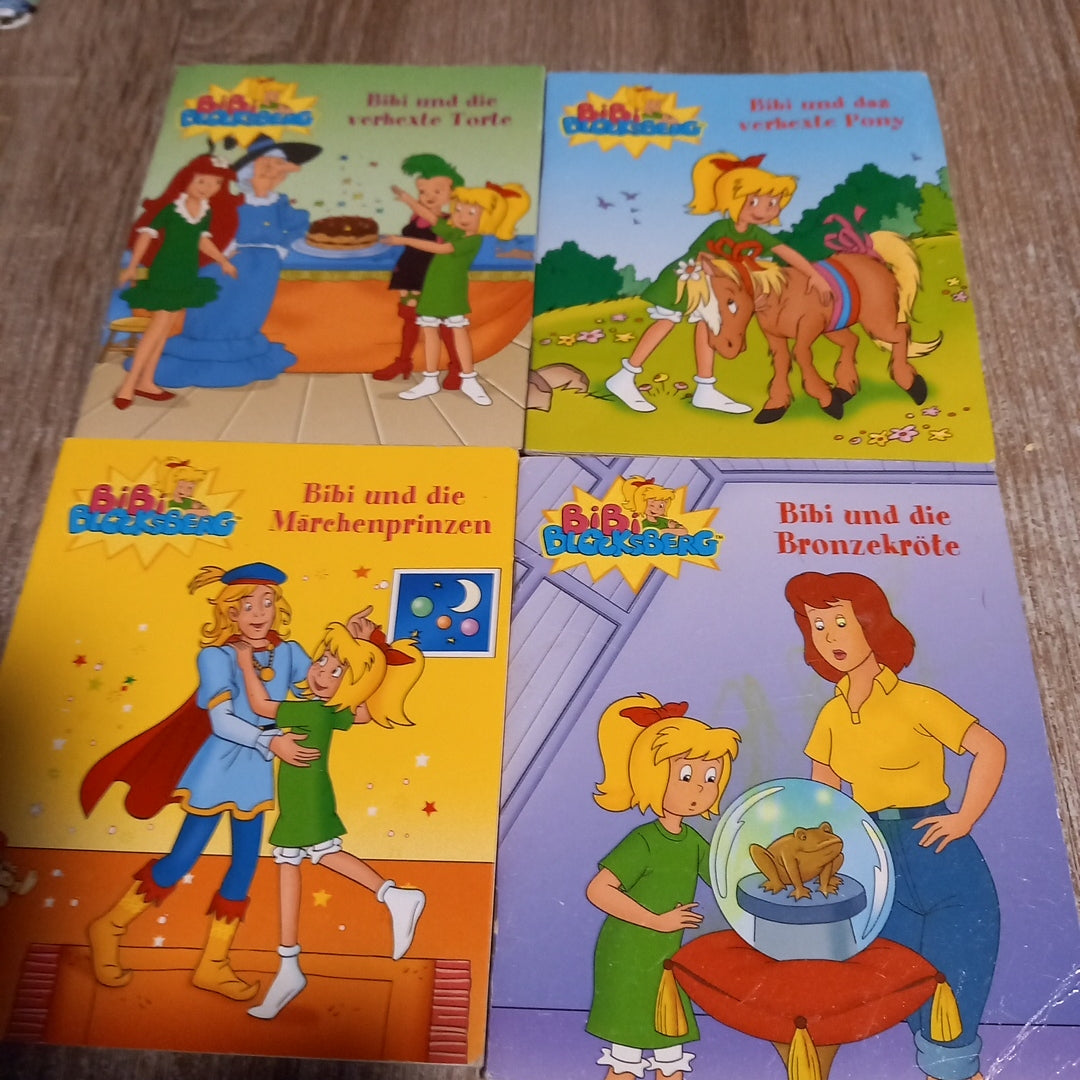 4 Hefte von Bibi Blocksberg von Nelson