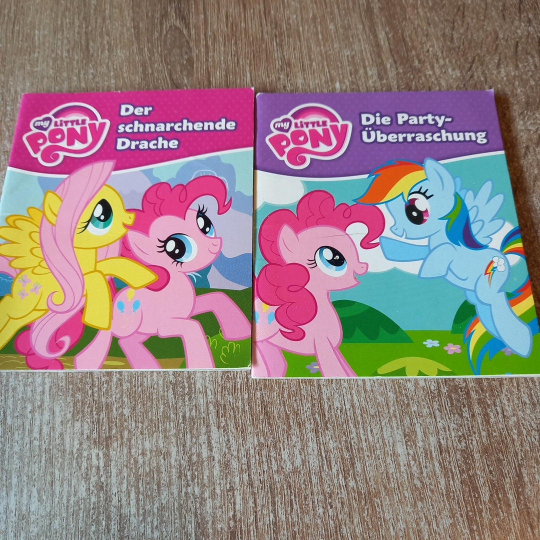 My little Pony 2 Hefte 1 Der schnarchende Drache 2 Die Party Überraschung