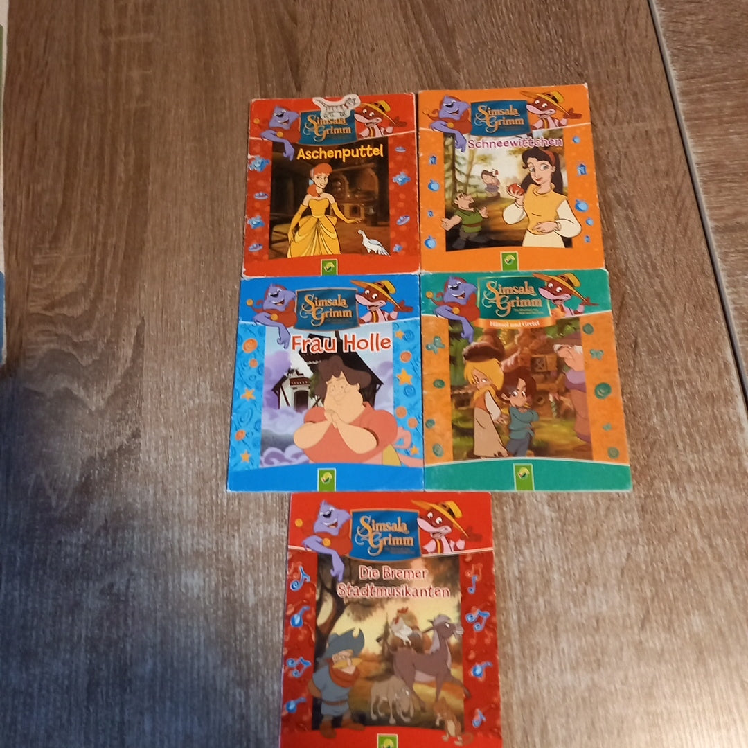 Disney Mini Klassiker 5 Hefte 1 Aschenputtel 2 Schneewittchen 3 Frau Holle 4 Hänsel und Gretel 5 Die Bremer Stadtmusikanten