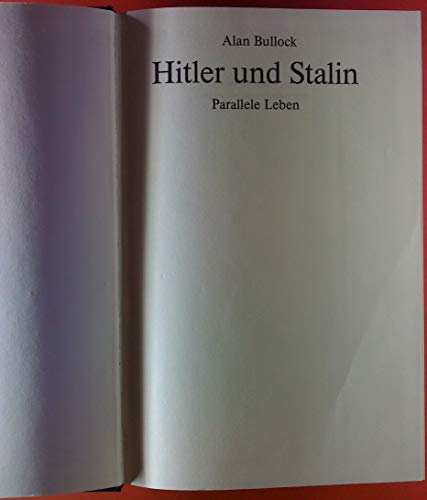 Hitler und Stalin. Parallele Leben