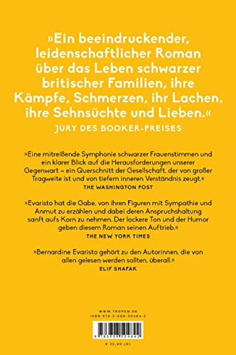 Mädchen, Frau etc. - Booker Prize 2019: Roman