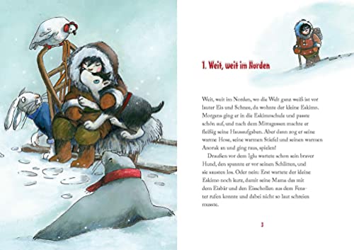 Aklak, der kleine Eskimo: Das große Rennen um den Eisbärbuckel (Der kleine Eskimo - Die Reihe, Band 1)