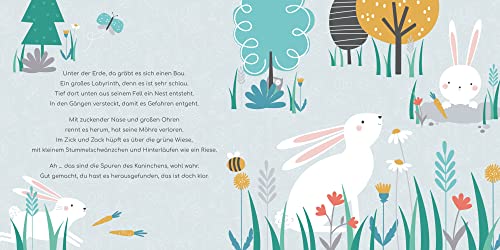 Wundersame Spuren im Wald: Bilderbuch