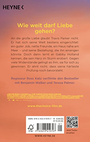 The Choice - Bis zum letzten Tag: Roman