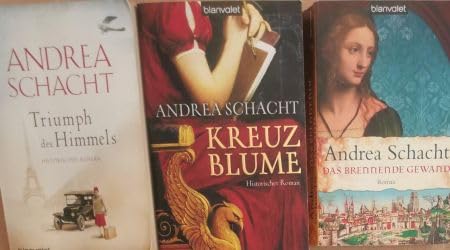 Das brennende Gewand - Kreuzblume - Triumph des Himmels: Historischer Roman
