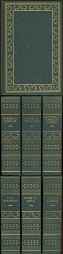 Deutsche Klassiker. Die Höhepunkte seines Schaffens: Schiller/Kleist/Lessing/Hoffmann/Heine/Goethe 6 Bände. komplett