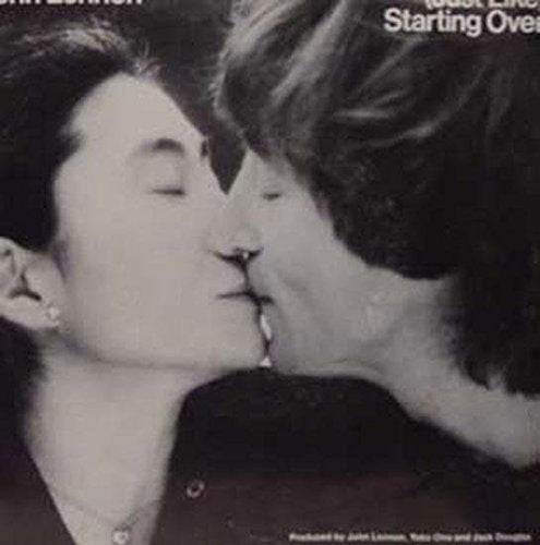JOHN LENNON & YOKO ONO JUST LIKE STARTING OVER / KISS KISS KISS 45 rpm single