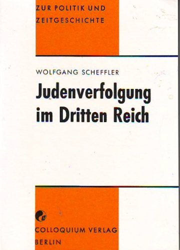 Judenverfolgung im Dritten Reich