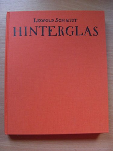 Hinterglas Zeugnisse einer alten Hauskunst geb.