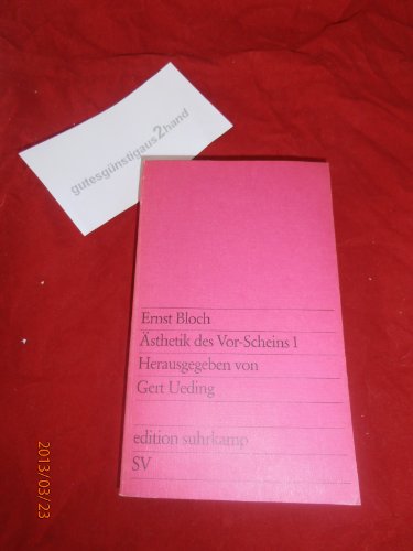 Ästhetik des Vor-Scheins 1