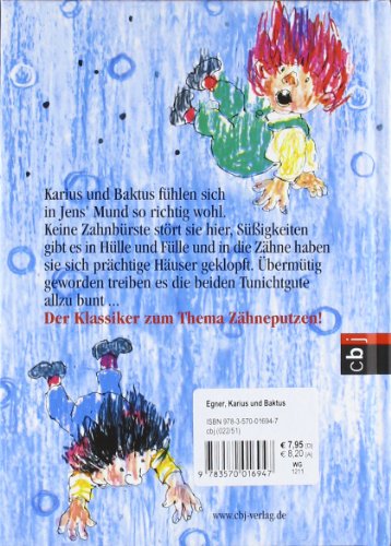 Karius und Baktus: Eine Geschichte mit farbigen Bildern, lustigen Liedern und Noten