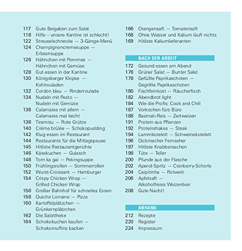 Die Nebenbei-Diät: Schlank werden für Berufstätige - Limitierte Sonderausgabe - Kalorien sparen - Rezepte - Doppelseiten-Prinzip