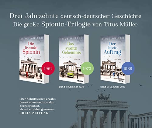 Die fremde Spionin: Roman (Die Spionin-Reihe, Band 1)