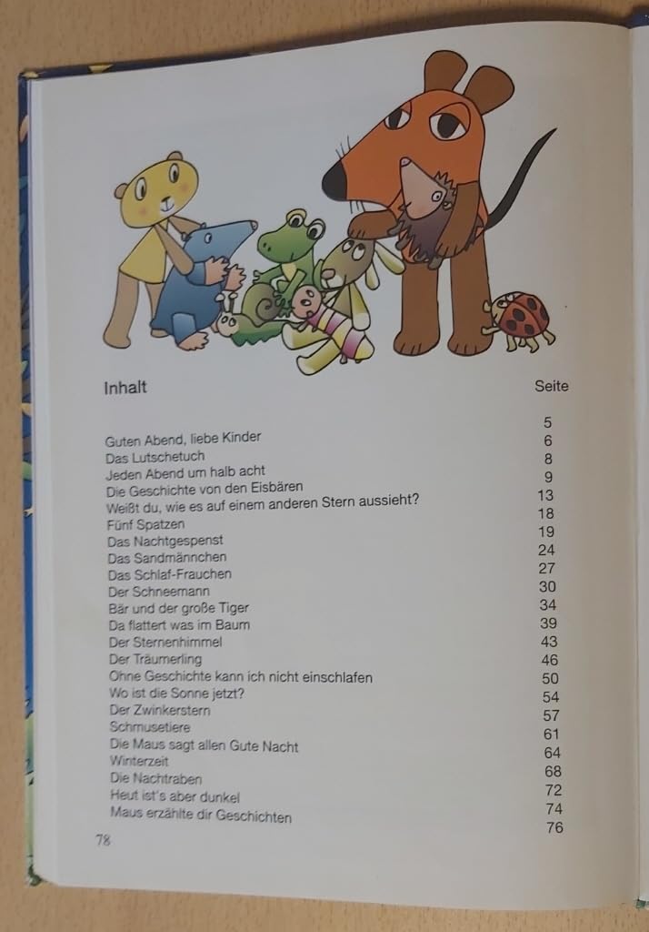 Die Maus sagt dir Gute Nacht