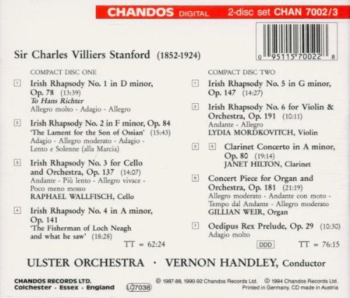 Orchesterwerke (Irische Rhapsodien)