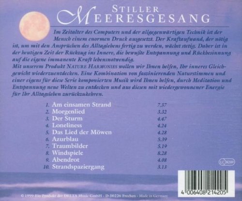 Stiller Meeresgesang