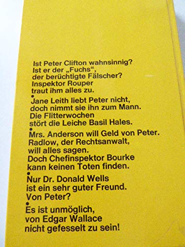 Der Banknotenfälscher deutsch von Mercedes Hilgenfeld