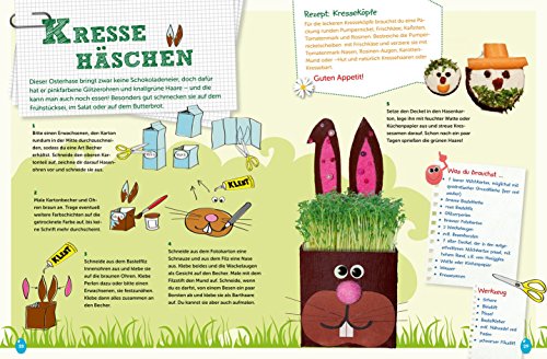 Das bunte Bastelbuch Ostern ... für die ganze Familie (Rätsel, Spaß, Spiele)