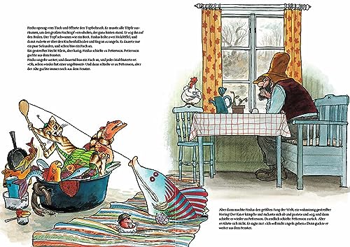 Pettersson und Findus. Armer Pettersson: Lustiger Bilderbuch-Klassiker über schlechte Lauen für Kinder ab 4 Jahren