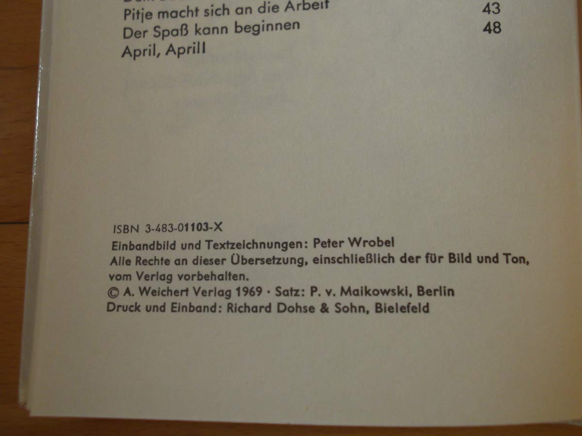 Pitje Puck, Band 3: Pitje Puck macht tolle Streiche