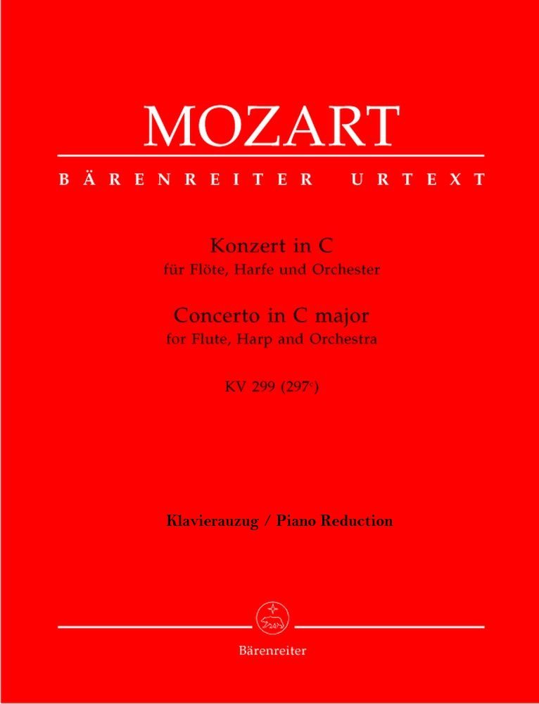 Konzert C-Dur KV 299 (297c) - Fl Ha Orch. Flöte, Harfe, Klavier