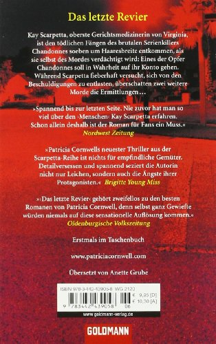 Das letzte Revier: Kay Scarpettas 11. Fall