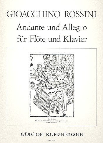 Andante und Allegro: für Flöte und Klavier