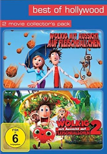 BEST OF HOLLYWOOD - 2 Movie Collector's Pack 152 (Wolkig mit Aussicht auf Fleischbällchen / Wolkig mit Aussicht auf Fleischbällchen 2)