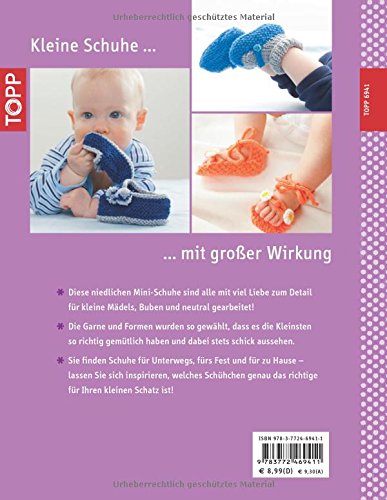 Babyschühchen zart und fein: Selbst gestrickte Modelle für kleine Füße (kreativ.kompakt.)