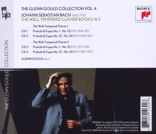 Glenn Gould Collection Vol.4 - Glenn Gould plays Bach: Das Wohltemperierte Klavier 1+2 BWV 846-893