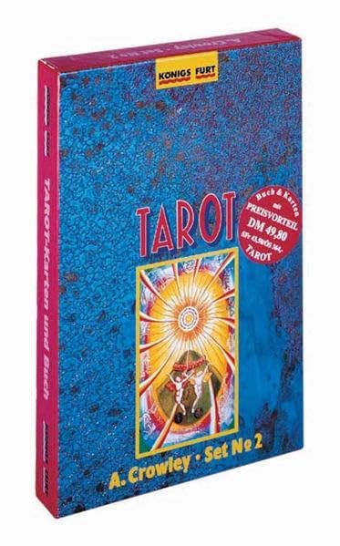 Crowley-Tarot-Set No. 2: Buch "Tarot für Einsteiger/innen" plus Original Crowley-Tarot, in Geschenkschachtel