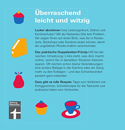 Die Nebenbei-Diät: Schlank werden für Berufstätige - Limitierte Sonderausgabe - Kalorien sparen - Rezepte - Doppelseiten-Prinzip