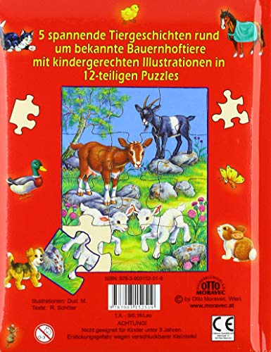 Mein Tierkinder Puzzlebuch