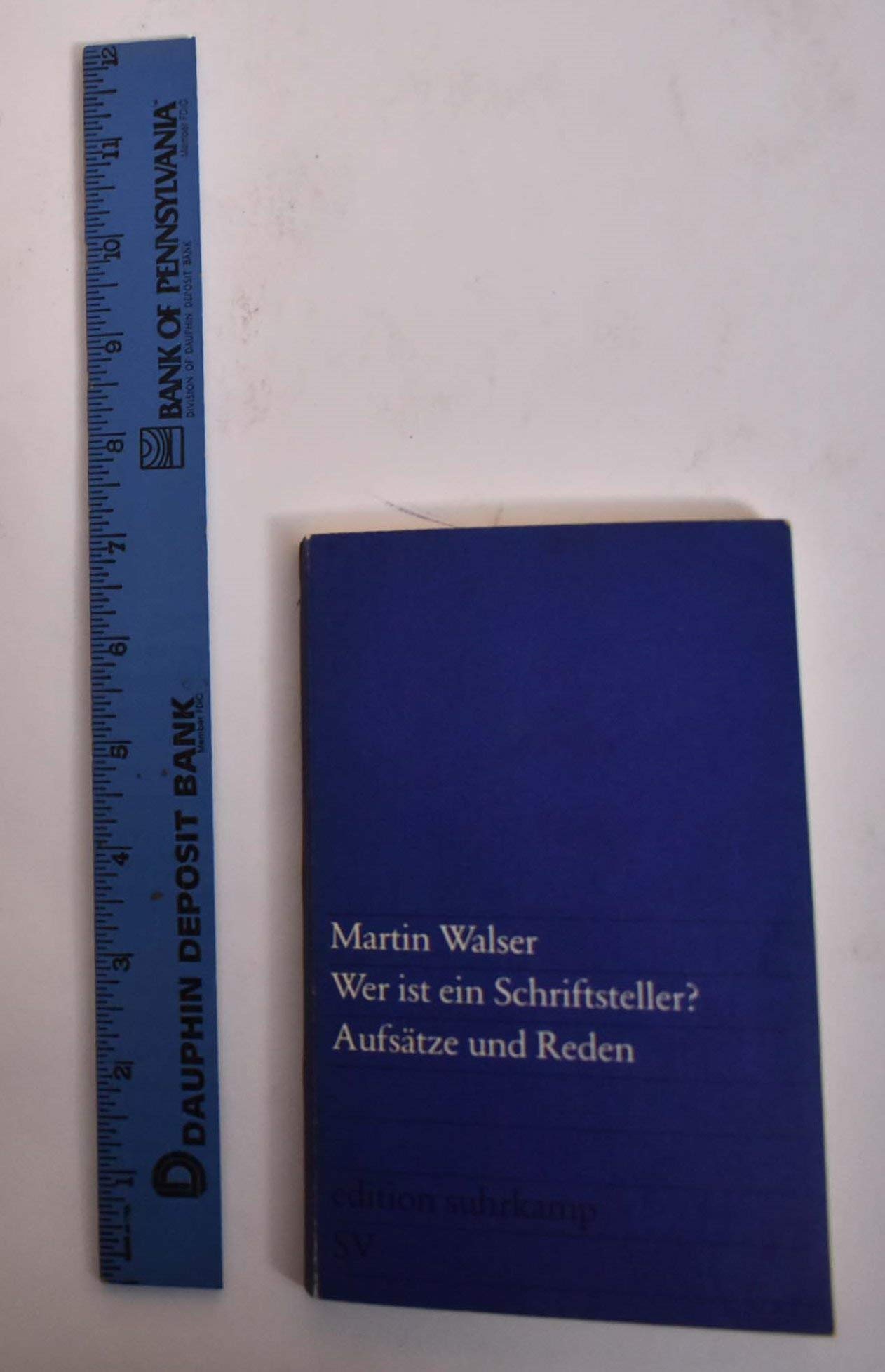 Wer ist ein Schriftsteller?