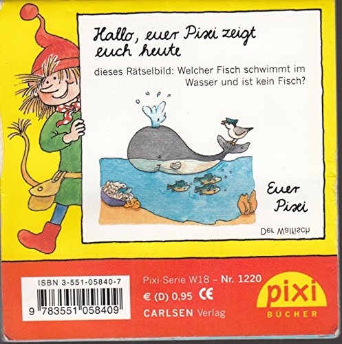 Der kleine Kapitän-Sternhagel-Kalender - Pixi-Buch Nr. 1220 - Einzeltitel aus PIXI-Serie W18 aus Kassette
