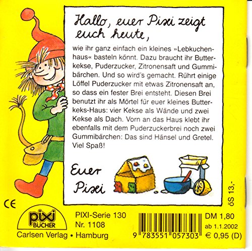 Hänsel und Gretel - Pixi-Buch Nr. 1108 - Einzeltitel aus PIXI-Serie 130 (aus Kassette)