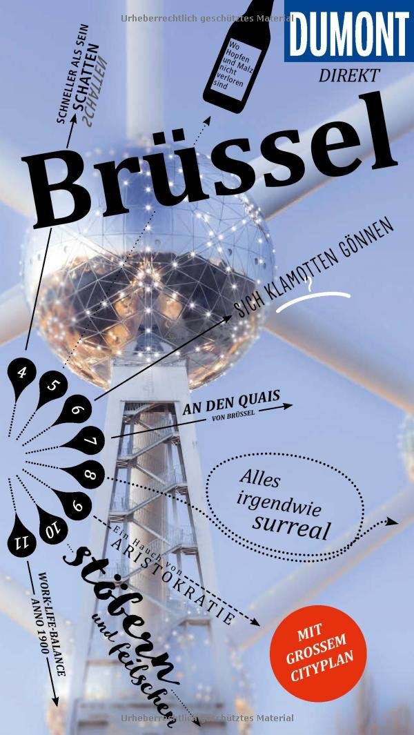 DuMont direkt Reiseführer Brüssel: Mit großem Cityplan
