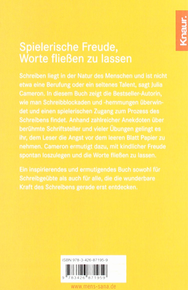 Von der Kunst des Schreibens und der spielerischen Freude, Worte fließen zu lassen