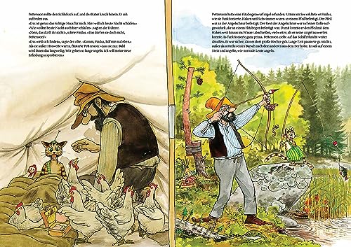 Pettersson und Findus. Pettersson zeltet: Lustiger Bilderbuch-Klassiker für Kinder ab 4 Jahren