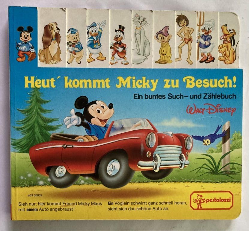 Heut' kommt Micky zu Besuch. Ein buntes Such- und Zählebuch