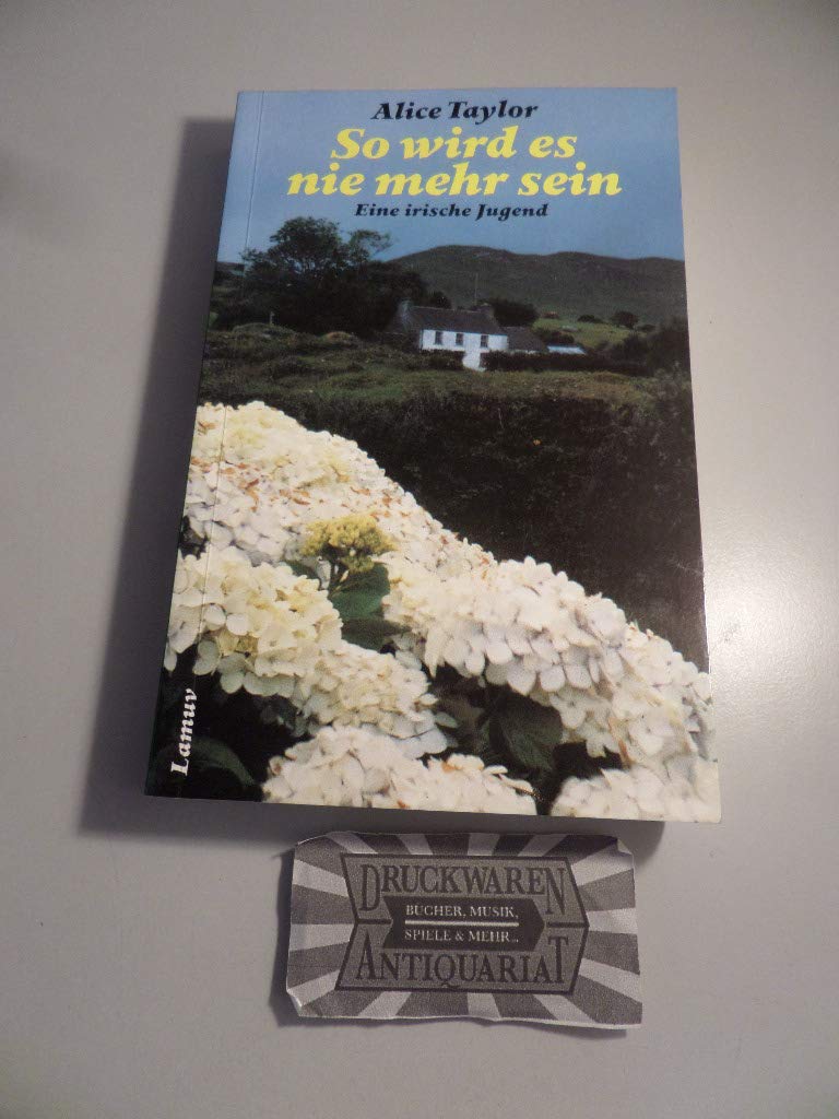 So wird es nie mehr sein: Eine irische Jugend (Lamuv Taschenbücher)