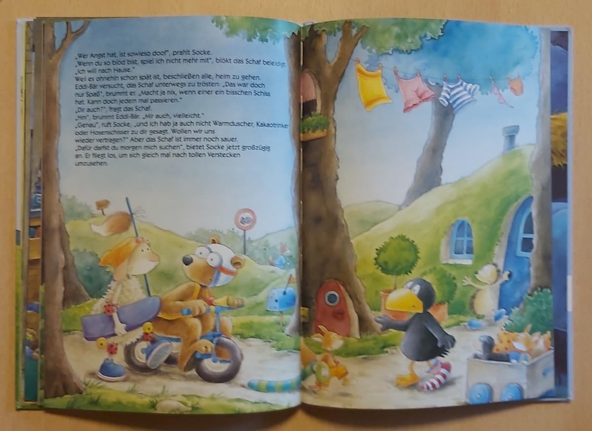 Bilderbuchgeschichten vom kleinen Raben Socke