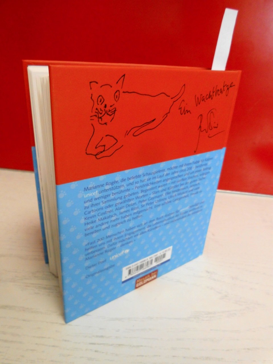 Katzen für unicef. Zeichnungen und Texte Prominenter