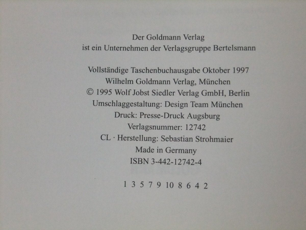 Hitler - Eine Bilanz: Der Bestseller erstmals im Taschenbuch