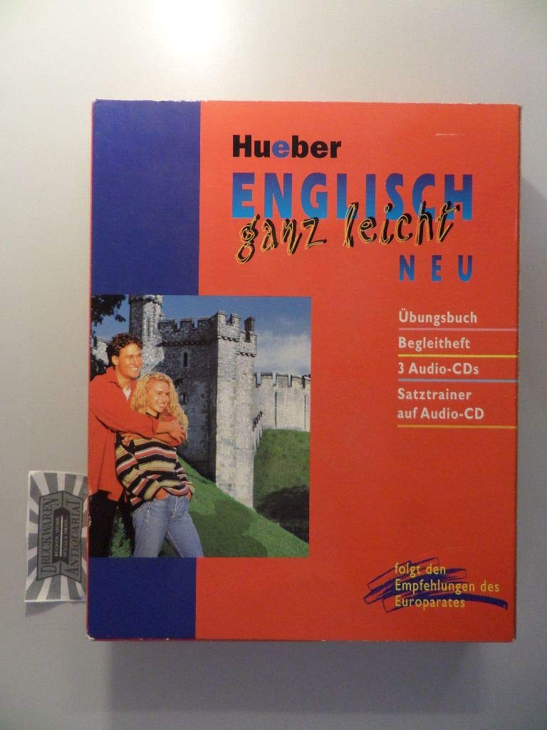 Englisch ganz leicht. NEU. Mit Übungsbuch, Begleitheft, 3 Audio-CDs und Satztrainer auf Audio-CD.